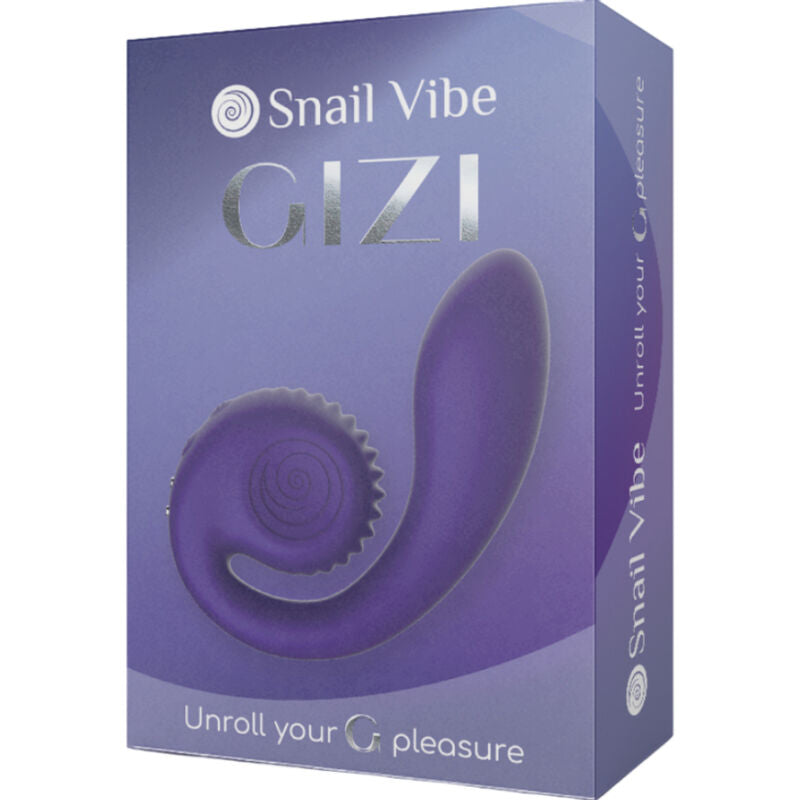 Snail Vibe Gizi Dual Stimulator Rosa – Stimolatore dal Design Ergonomico e Curvo