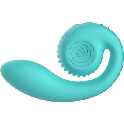Snail Vibe Gizi Dual Stimulator Rosa – Stimolatore dal Design Ergonomico e Curvo