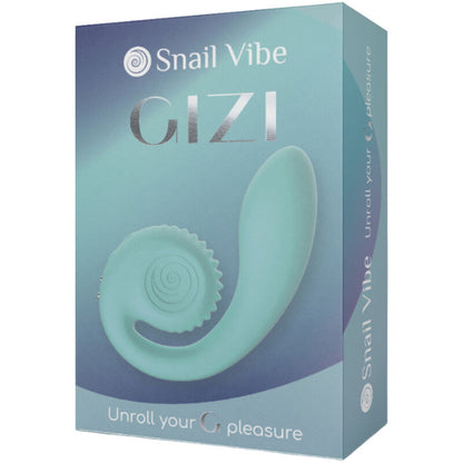 Snail Vibe Gizi Dual Stimulator Rosa – Stimolatore dal Design Ergonomico e Curvo