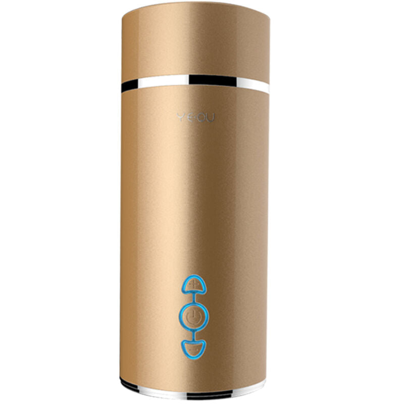 Masturbatore vibrante ARMONY Gold – Design lussuoso per un piacere intenso