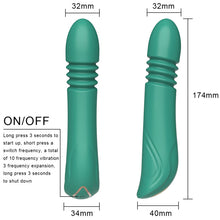 Vibratore ARMONY Green G-Spot Thrusting – Design innovativo con vibrazioni regolabili