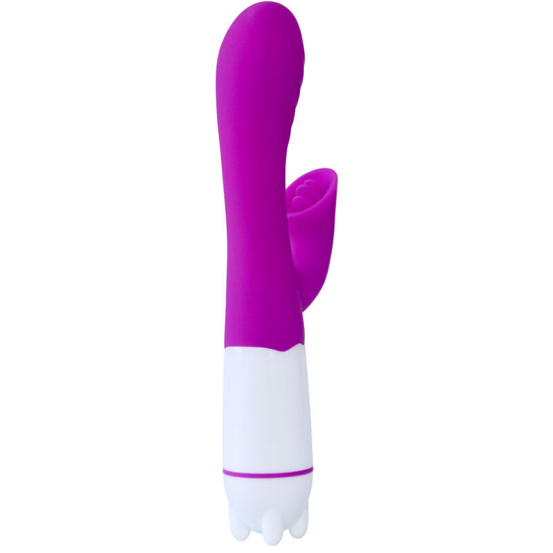 ARMONY - HAPPY VIBRATOR &amp; STIMULATOR WITH RECHARGEABLE TONGUE (VIOLET)