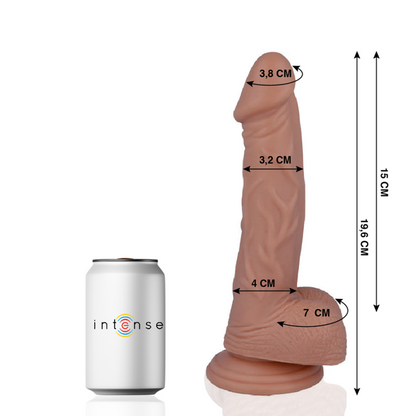 Dildo realistico MR Intense 19,6 cm – Morbido e setoso al tatto per un uso confortevole