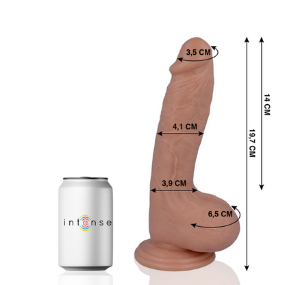 Dildo realistico MR Intense 19,7 cm – Morbido al tatto con design naturale per un vero piacere