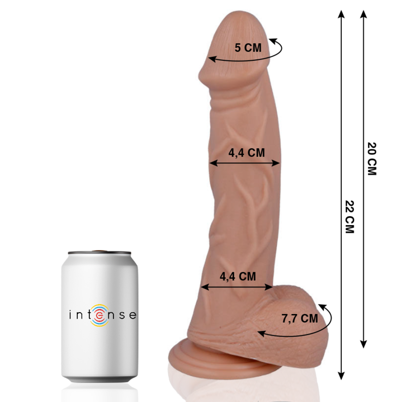 MR Intense Dildo Realistico 22 CM – Texture Morbida per il Piacere Intimo