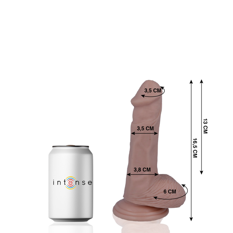 Dildo realistico MR Intense 16,5 cm – Design morbido per un piacere autentico
