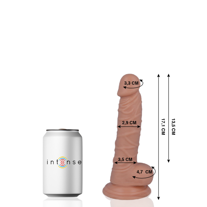 Dildo realistico MR Intense 17,1 cm – Design morbido per un'esperienza autentica
