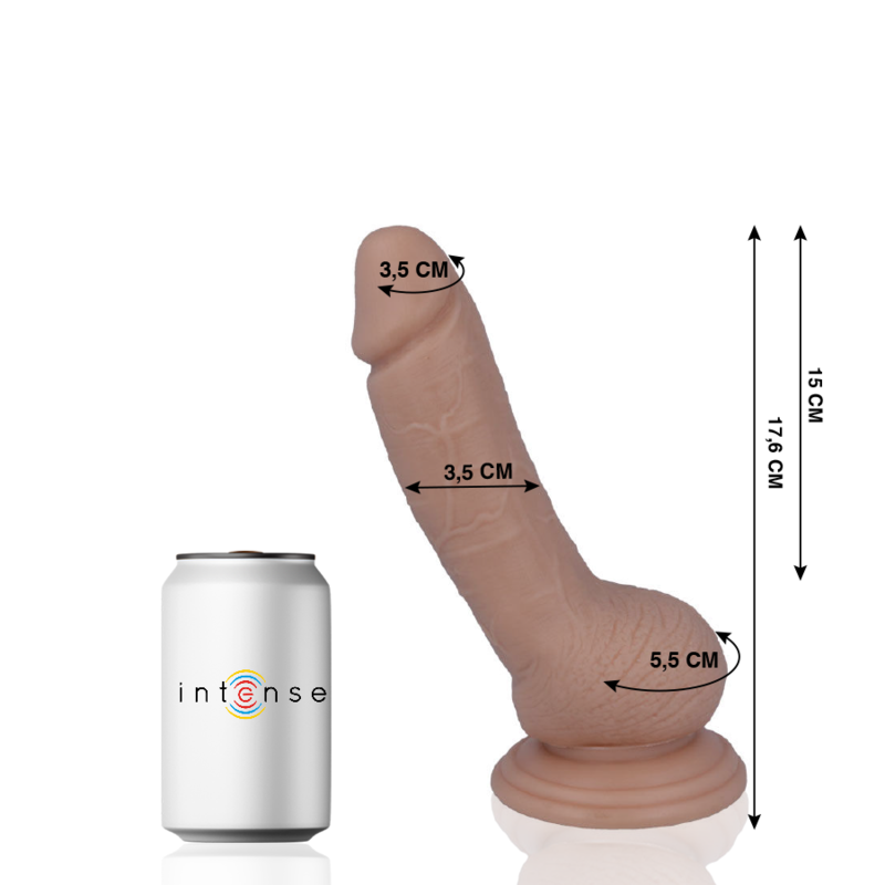 MR Intense Realistic Penis 17,6 cm – Design realistico per un piacere personalizzato