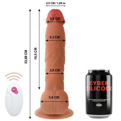 Comprar Mr John Silicock Realista Con Control Remoto 23.88 Cm – Diseño Avanzado Para Exploración Intima-Noxtic