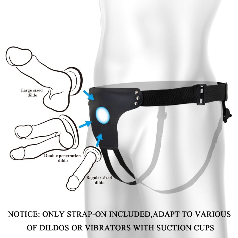 PRETTY LOVE - LOVE SPELL COMPLETE ADJUSTABLE STRAP HARNESS