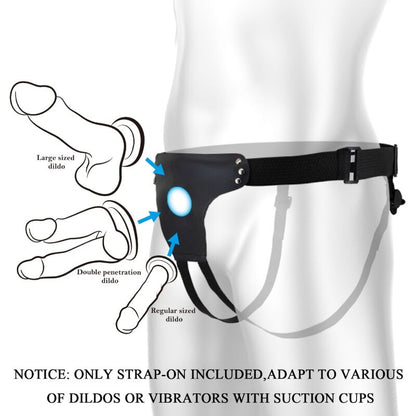 PRETTY LOVE - LOVE SPELL COMPLETE ADJUSTABLE STRAP HARNESS