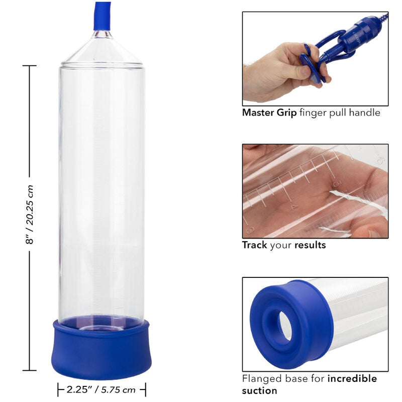 Pompa CALEXOTICS Admiral Sta-Hard: design innovativo per aumentare la tua sicurezza e il tuo piacere