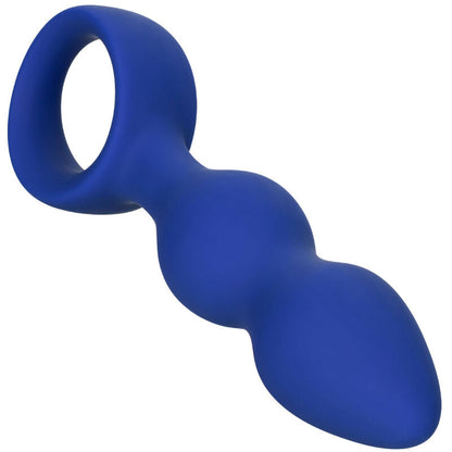 CALEXOTICS Admiral Plug Anal Avanzado Azul – Silicona Médica Suave Para Comodidad Óptima