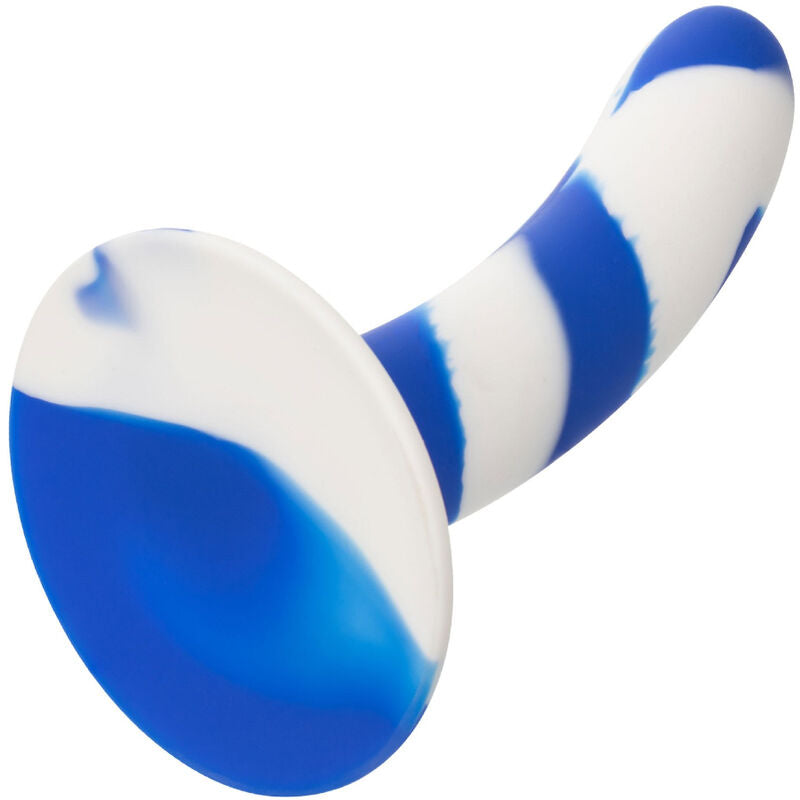 Dildo CALEXOTICS Admiral Swirl – Silicone di grado medico con design curvo per un piacere personalizzato