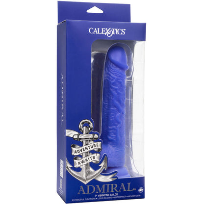 CALEXOTICS Admiral Sailor Dildo Blu – Design realistico per il piacere sensoriale