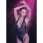 Body con scollo a V profondo Radiance di CALEXOTICS – Lingerie elegante con dettagli in strass