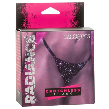 CALEXOTICS - RADIANCE RHINESTONE CROTCHLESS THONG