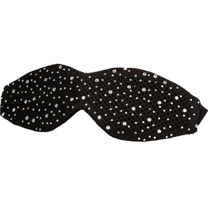 Maschera per gli occhi CALEXOTICS Radiance Opaque Rhinestone – Elegante accessorio per la stimolazione sensoriale
