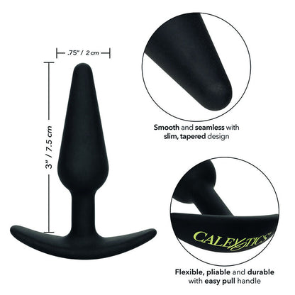 CALEXOTICS Boundless Plug Anal Delgado – Diseño Cónico Para Exploración Sensual Con Comodidad
