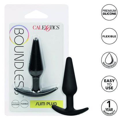 CALEXOTICS Boundless Plug Anal Delgado – Diseño Cónico Para Exploración Sensual Con Comodidad