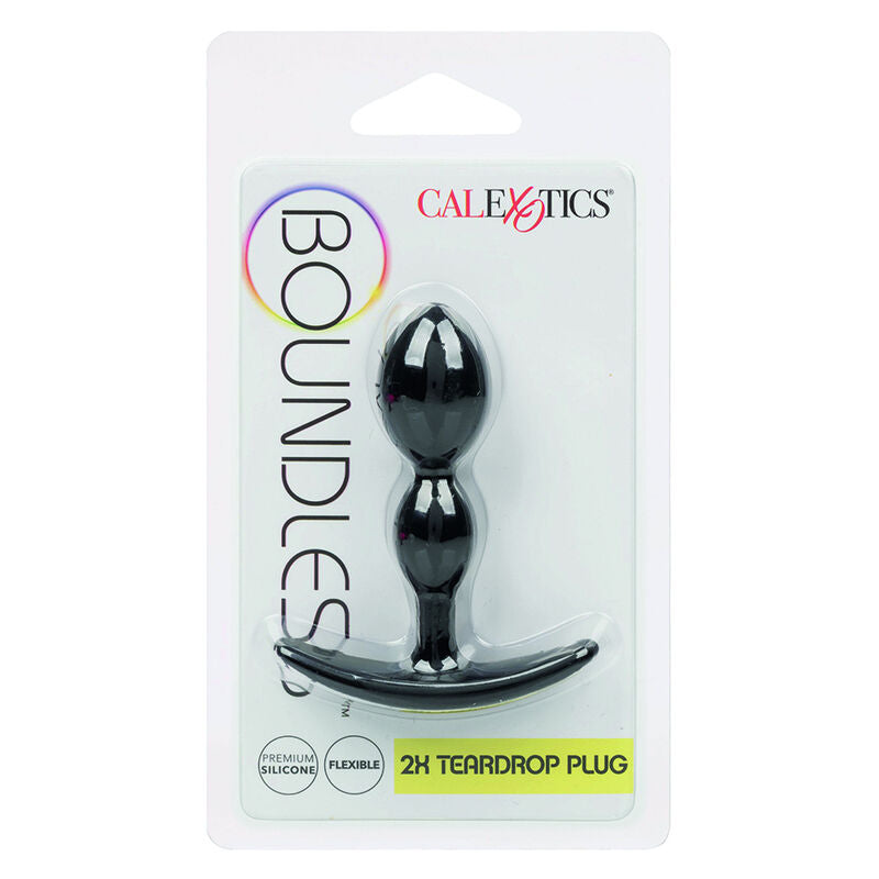 CalExotics Boundless Plug Anal Lgrima 2X – Diseño Ergonómico Para Placer Sensorial Sin Límites