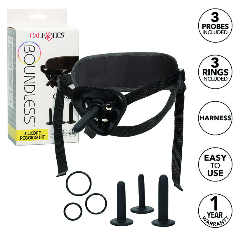 CALEXOTICS - BOUNDLESS KIT DE FIJACIÓN DE SILICONA-CALEXOTICS-Noxtic