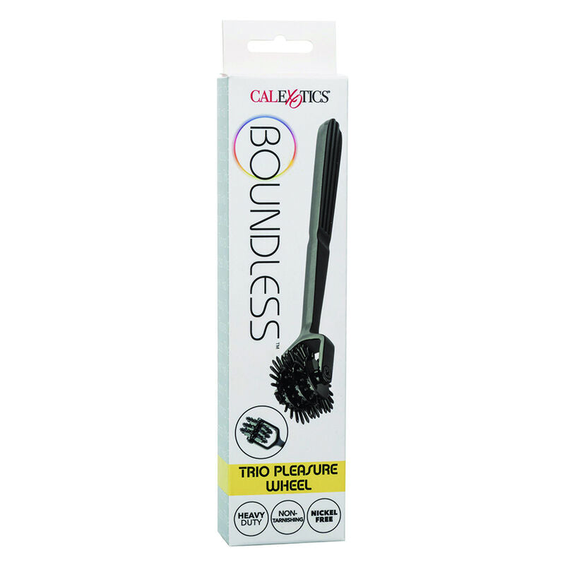CALEXOTICS Boundless Rueda De Placer Trio – Juguete Innovador Con Tres Molinillos Giratorios Para Placer Sensorial