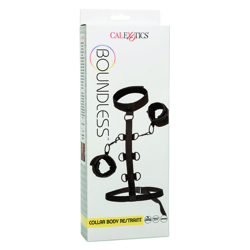 CALEXOTICS Boundless Collar – Sistema di ritenuta in pelle vegana