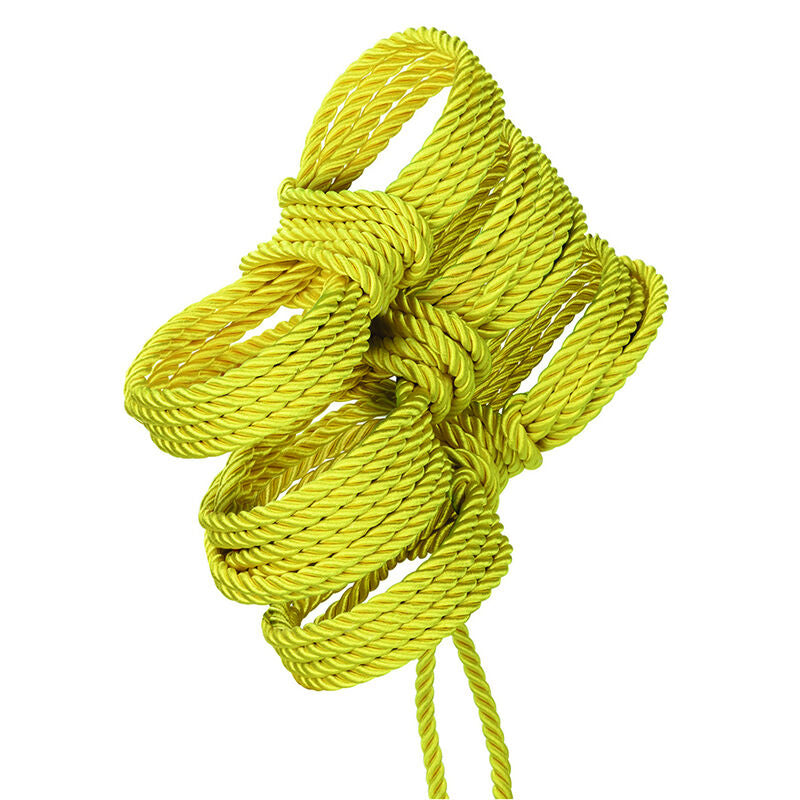 CALEXOTICS Cuerda Boundless 10M Amarillo – Cuerda Resistente Para Creaciones Artísticas en Pareja