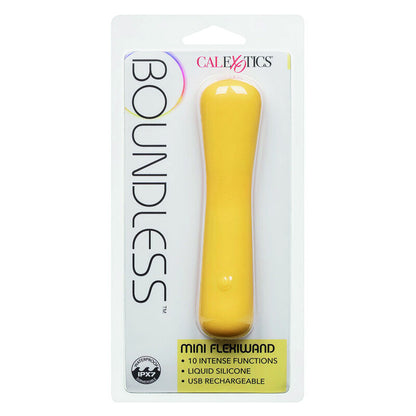 CALEXOTICS Boundless Mini Wand Flexible – Masajeador Compacto Con 10 Funciones De Vibración