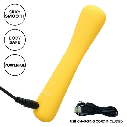 CALEXOTICS Boundless Mini Wand Flexible – Masajeador Compacto Con 10 Funciones De Vibración