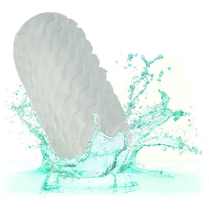 CALEXOTICS Boundless Stroker Soft Reversible Grey – Giocattolo versatile con design morbido per il piacere personale