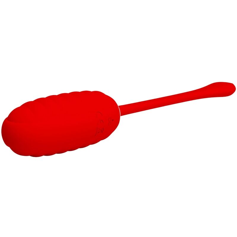 Pretty Love Kirk Uovo Vibrante Ricaricabile Rosso – Stimolazione Discreta con Design Elegante