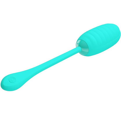 Uovo vibrante Pretty Love Kirk Aqua Green – Giocattolo sessuale ricaricabile dal design discreto e versatile