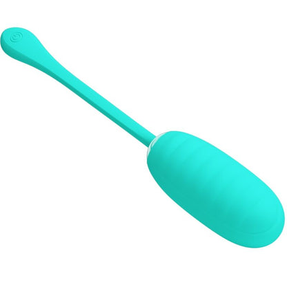 Uovo vibrante Pretty Love Kirk Aqua Green – Giocattolo sessuale ricaricabile dal design discreto e versatile