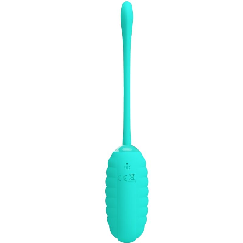 Uovo vibrante Pretty Love Kirk Aqua Green – Giocattolo sessuale ricaricabile dal design discreto e versatile