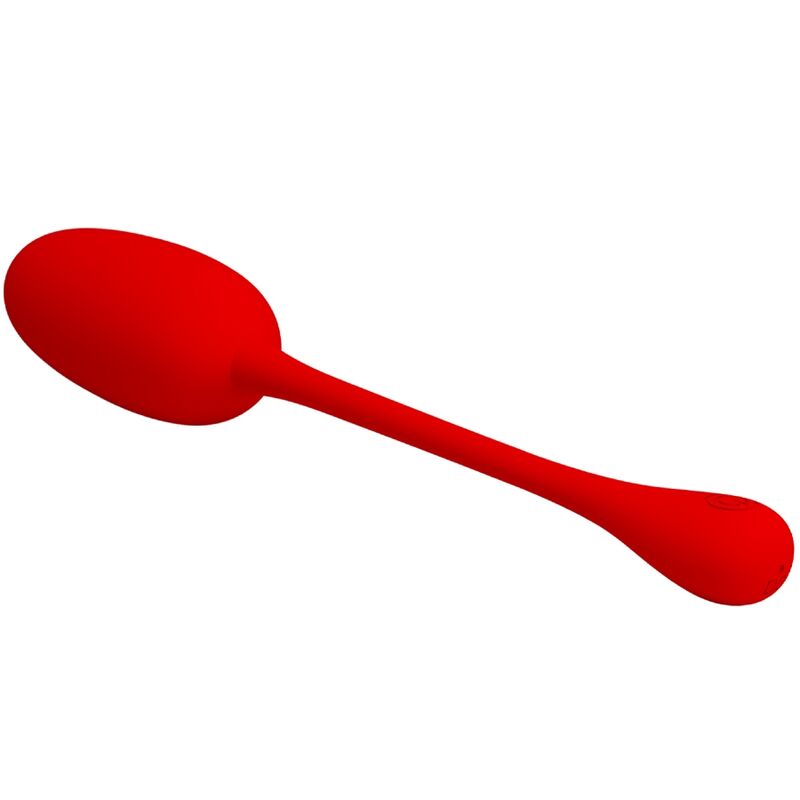 Pretty Love Knucker Uovo Vibrante Ricaricabile Rosso – 12 Funzioni di Vibrazione per una Stimolazione Personalizzata
