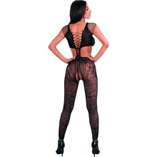 Comprar LIVCO Corsetti Fashion Bodystocking Tubiana Negro Talla Única – Diseño Elegante Que Realza Tu Figura-Noxtic