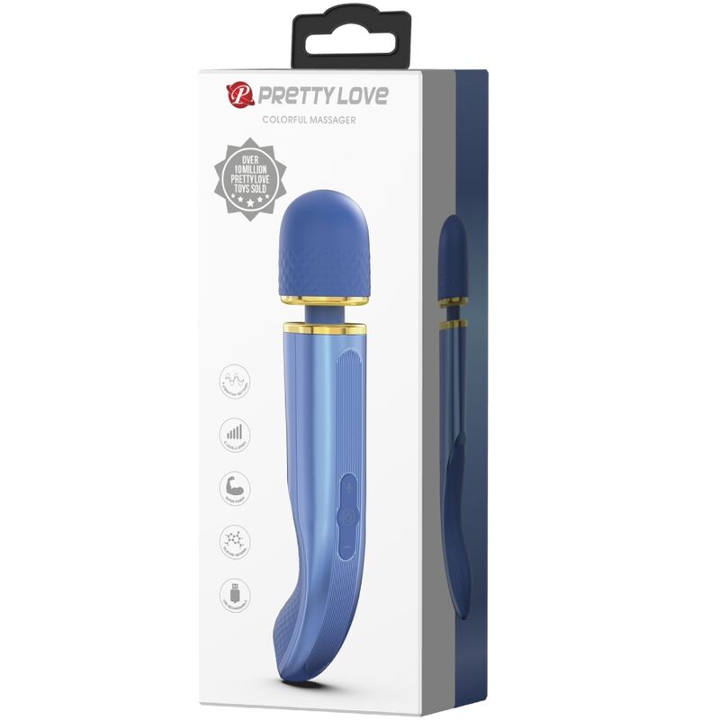 PRETTY LOVE - 7 MODE BLUE VIBRATION MASSAGER