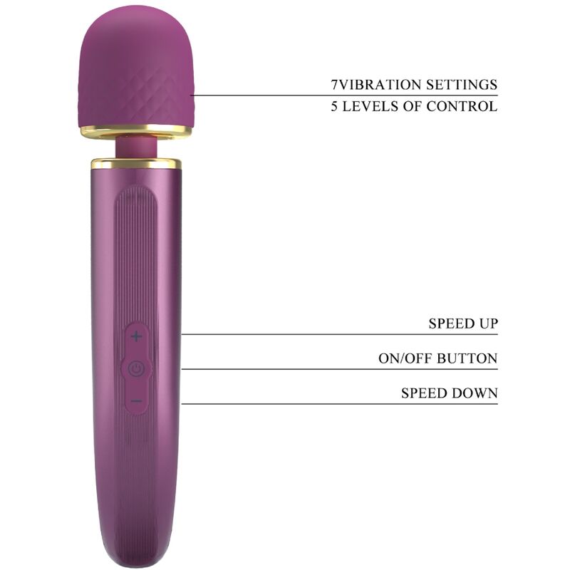 PRETTY LOVE - 7 MODE LILAC VIBRATION MASSAGER