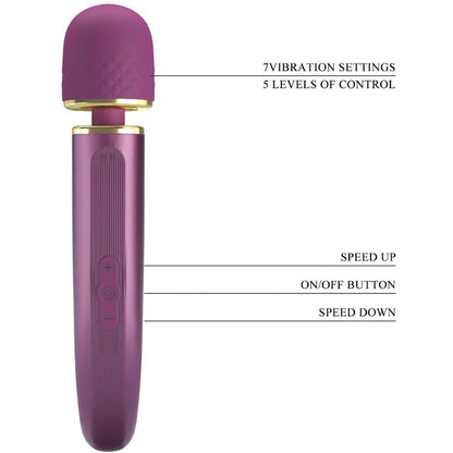 PRETTY LOVE - 7 MODE LILAC VIBRATION MASSAGER