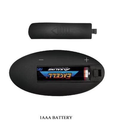 MR PLAY - Powerful Vibrating Remote Control Anal Plug Black