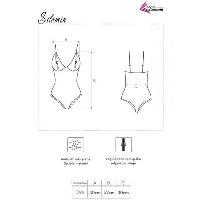 LIVCO Corsetti Fashion Silomin LC 1401 Body Con Bata Negra – Elegancia Y Comodidad Para Una Figura Resaltada