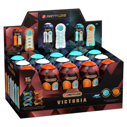 Comprar Pretty Love Masturbador Victoria 15 Unidades – Variedad De Estilos Para Una Experiencia Única De Placer-Noxtic