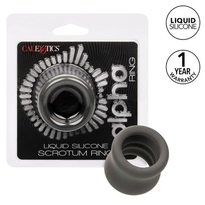 Comprar CALEXOTICS Alpha Anillo Doble Negro – Diseño Elegante Para Mayor Estimulación-Noxtic