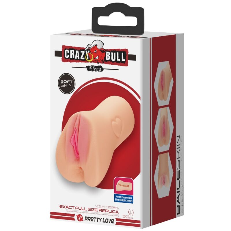 CRAZY BULL - ELENA VAGINA-SHAPED MASTUBATOR
