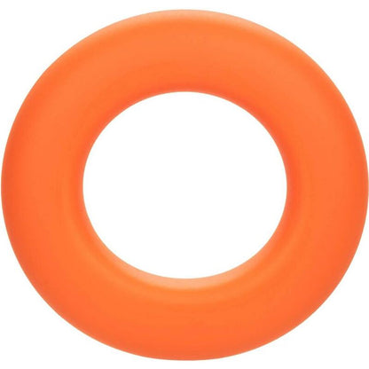CALEXOTICS Alpha Prolong Ring Large Arancione – Design confortevole per un piacere prolungato