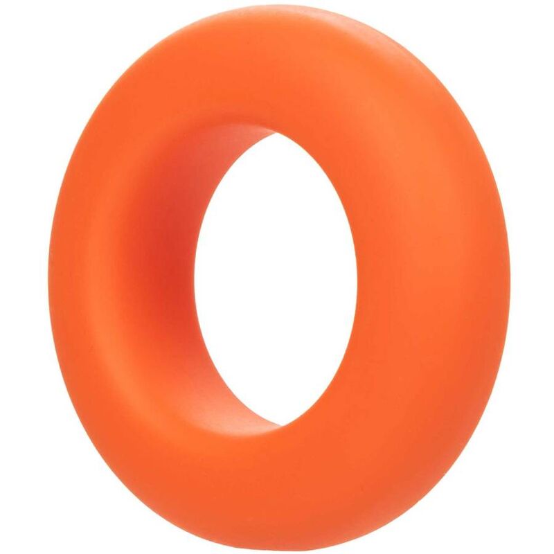 CALEXOTICS Alpha Prolong Ring Large Arancione – Design confortevole per un piacere prolungato
