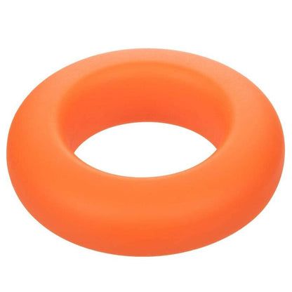 CALEXOTICS Alpha Prolong Ring Large Arancione – Design confortevole per un piacere prolungato