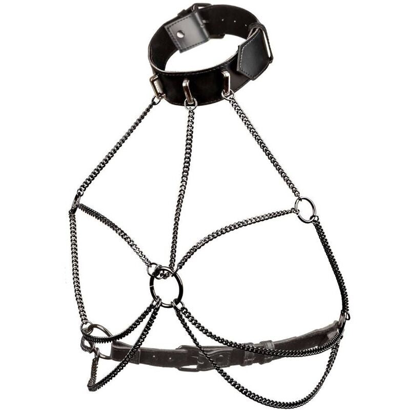 CALEXOTICS Euphoria Chain Neck Harness – Design elegante per l'esplorazione sensuale